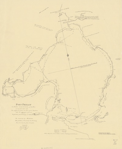 Charles Grimes Map 1803